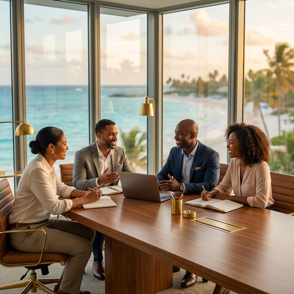 Strategic Consulting Meeting in the Caribbean